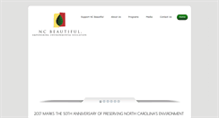 Desktop Screenshot of ncbeautiful.org